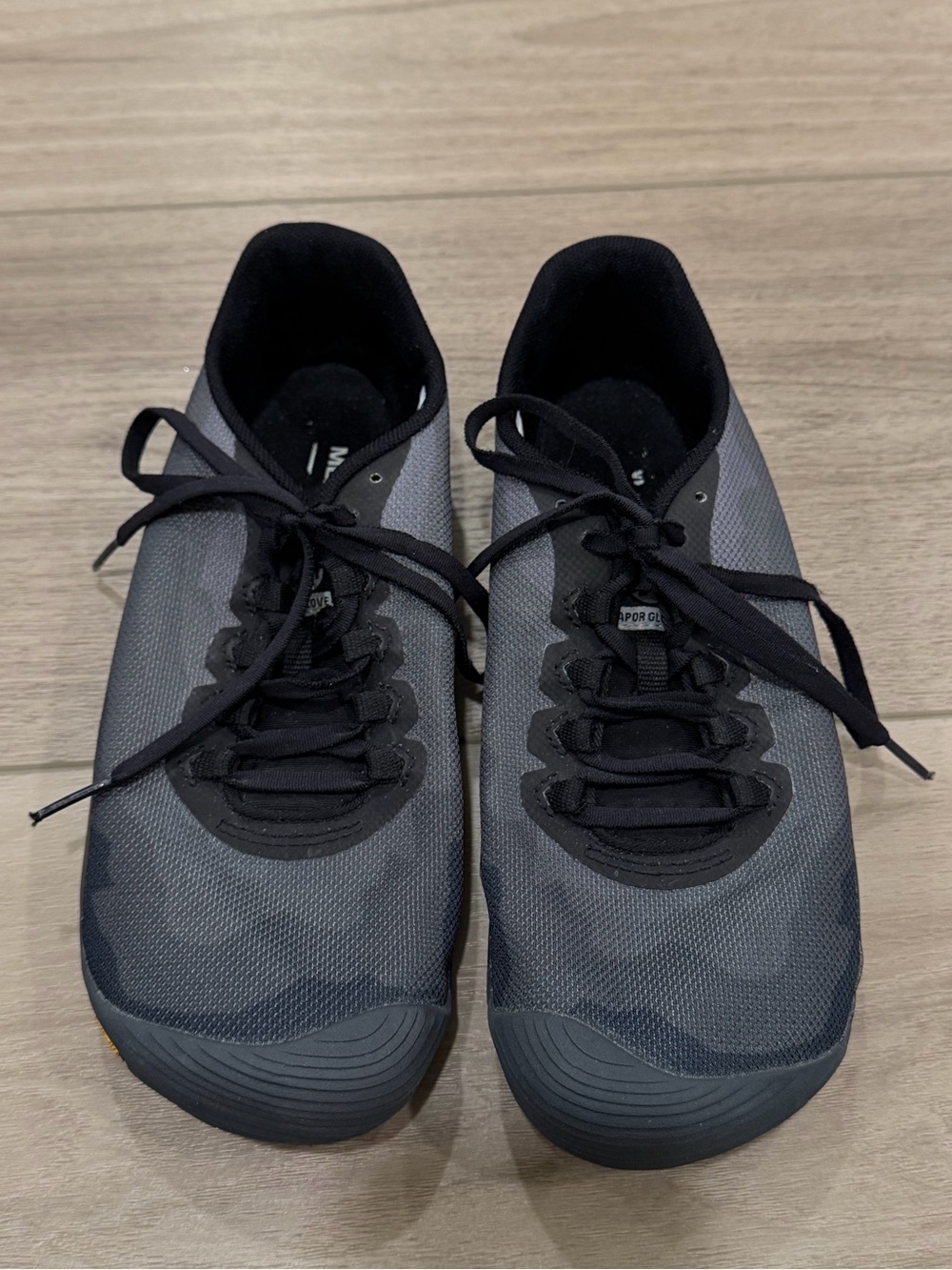Merrell Vapor Glove 4 Womens 10.5 Barefoot Running Shoes Black J52506 Vibram